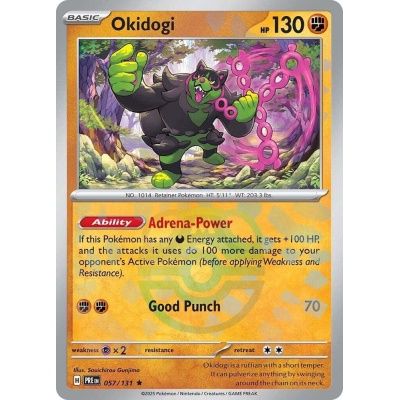 Okidogi - Rare - Prismatic Evolutions - 57, Rarity: Master Ball