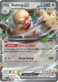 Slaking ex - Double Rare - Surging Sparks - 147