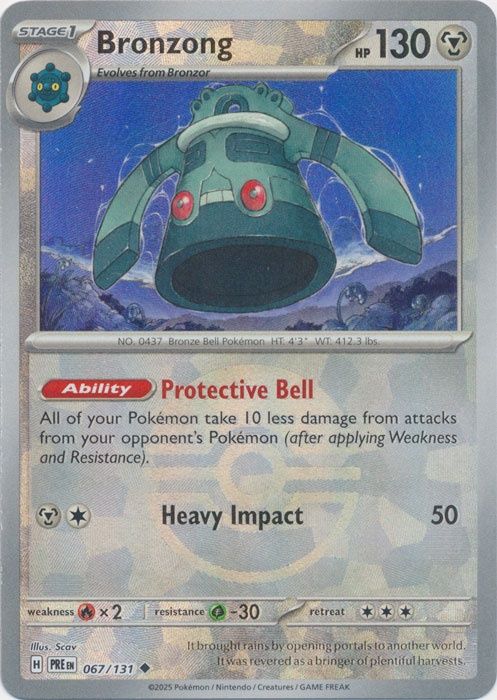 Bronzong - Uncommon - Prismatic Evolutions - 67
