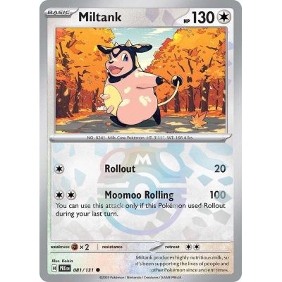 Miltank - Common - Prismatic Evolutions - 81, Rarity: Master Ball