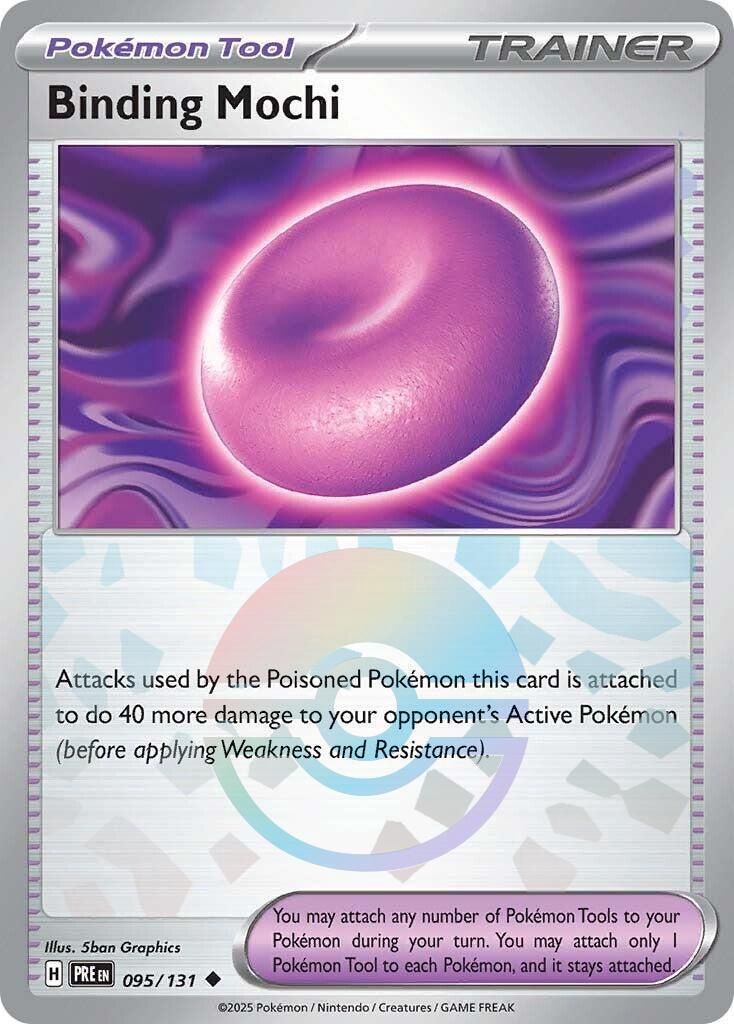 Binding Mochi - Uncommon - Prismatic Evolutions - 95, Rarity: Poke Ball