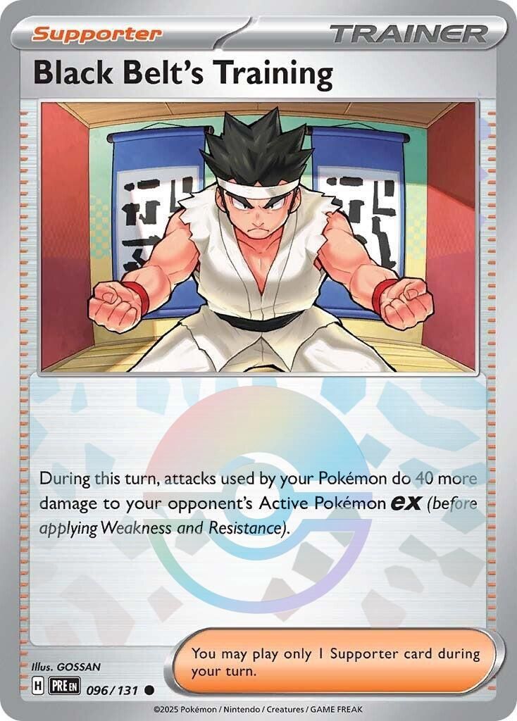 Black Belt&#39;s Training - Common - Prismatic Evolutions - 96