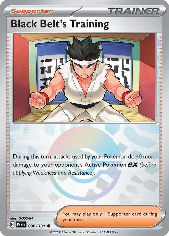 Black Belt&#39;s Training - Common - Prismatic Evolutions - 96