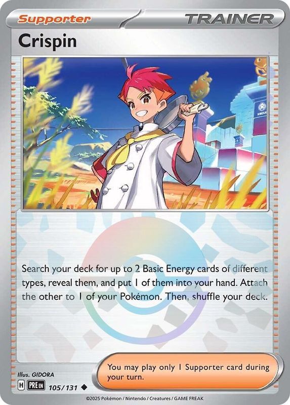 Crispin - Uncommon - Prismatic Evolutions - 105