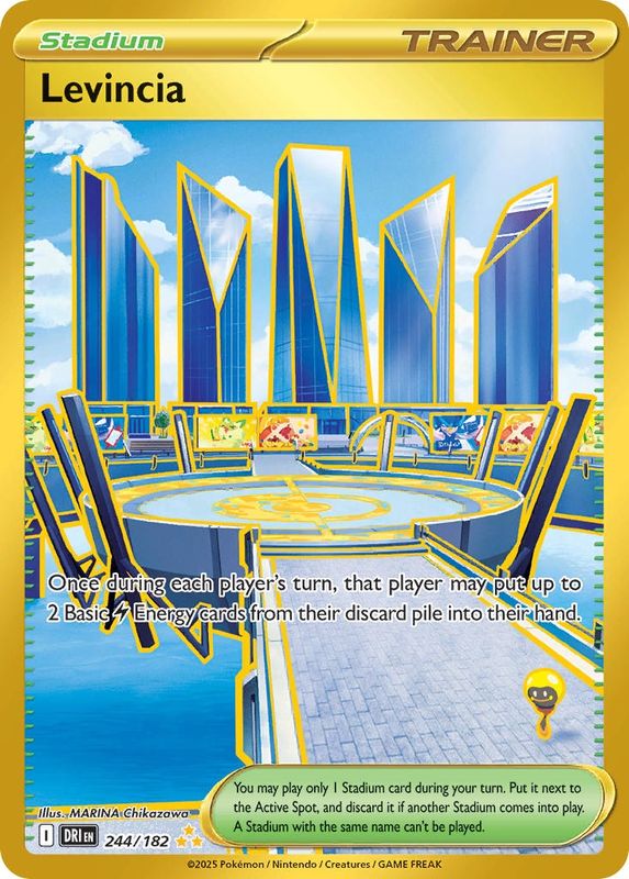 Pokemon - Destined Rivals - Secret Rare - 244 - Levincia
