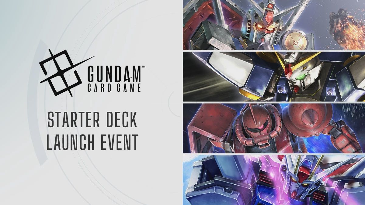 Gundam Starter Deck tournament Saturday 12th July
