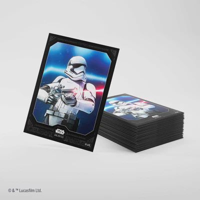 Star Wars Unlimited  Premium Art Sleeves - 60 + 2 Clear, Type: Stormtrooper