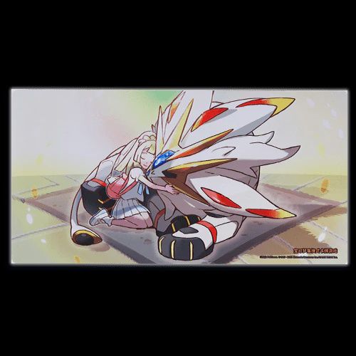 Pokemon Lillie and Solgaleo Playmat