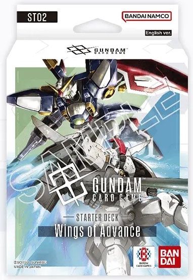 Gundam TCG Starter Deck Wings of Advance ST02