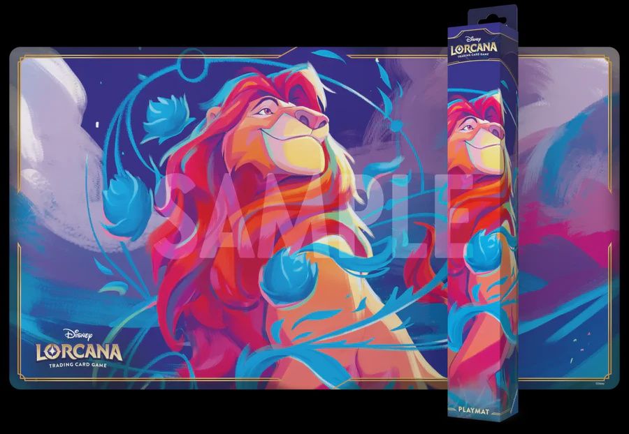 Lorcana Fabled Set 9 Mufasa Ruler of Pride Rock Playmat