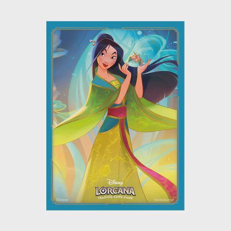 Lorcana Fabled Sealed 65 Sleeves Mulan Set 9