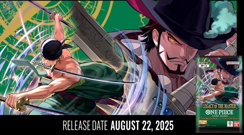 One Piece OP12 Legacy Of The Master Pre-Release Tournament Sunday 16th August