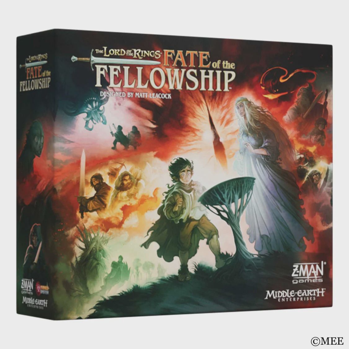 The Lord of the Rings Fate of the Fellowship Boardgame