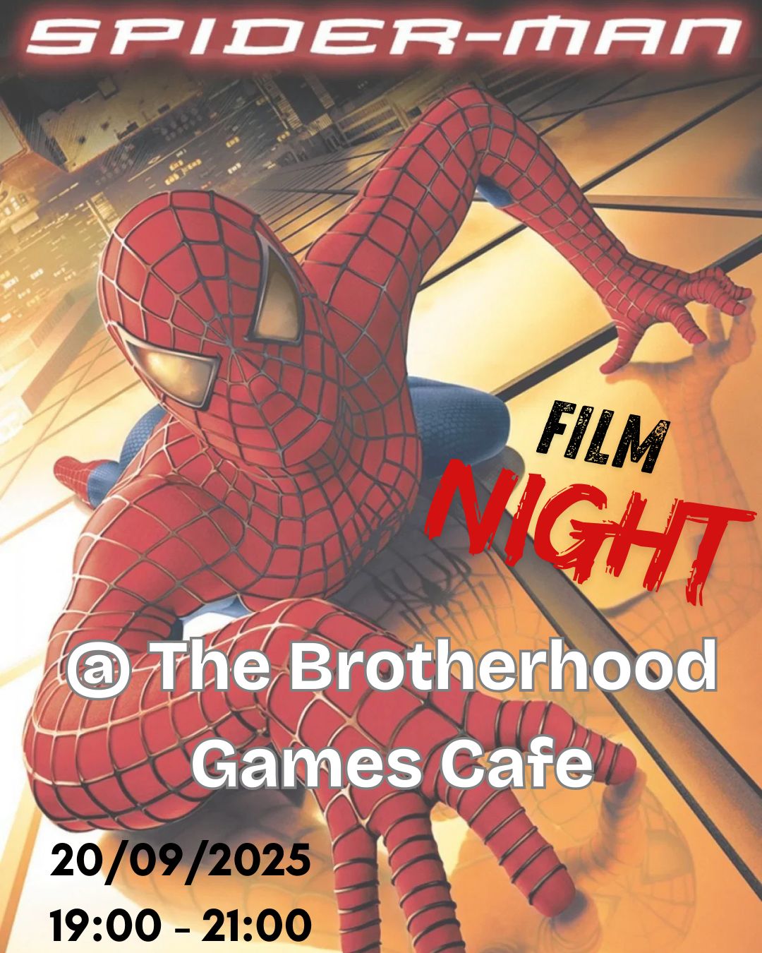 Film Night Spider-Man (2002) - Saturday 20th AUGUST