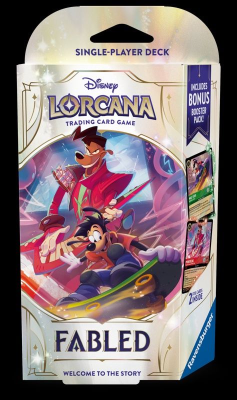 Lorcana Fabled Set 9 Ruby/Emerald Deck