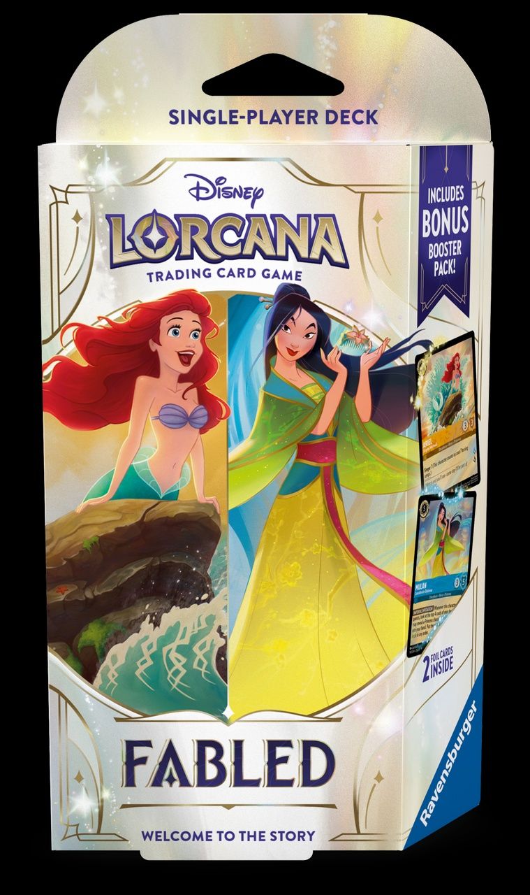 Lorcana Fabled Set 9 Amber/Sapphire Deck