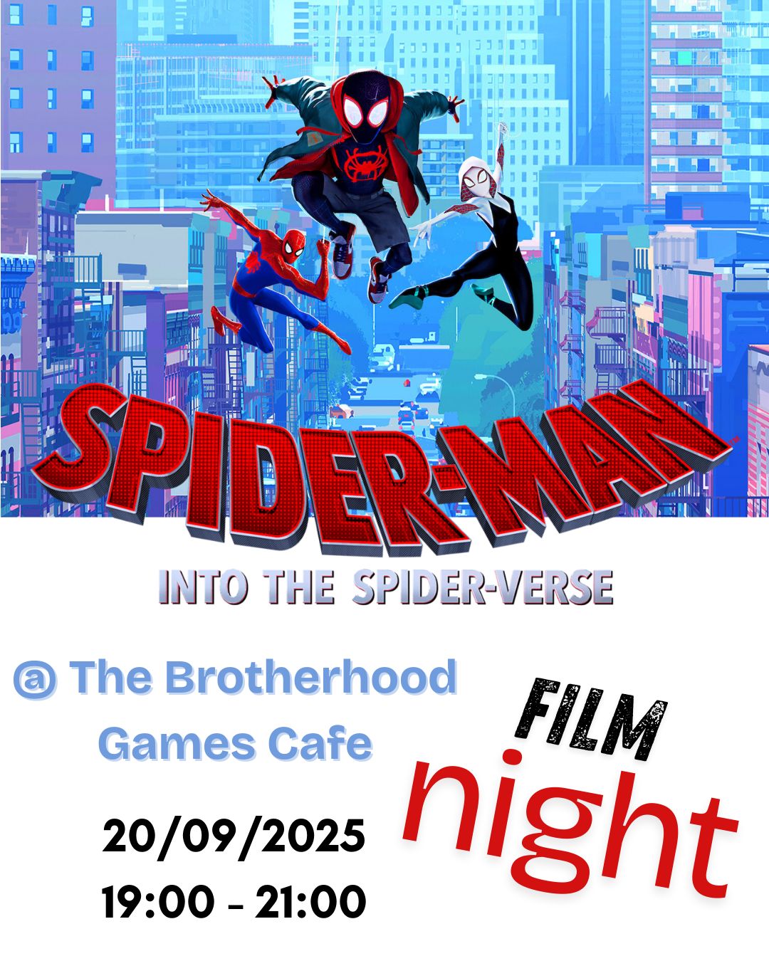 Film Night Spider-Man (2002) - Saturday 20th AUGUST
