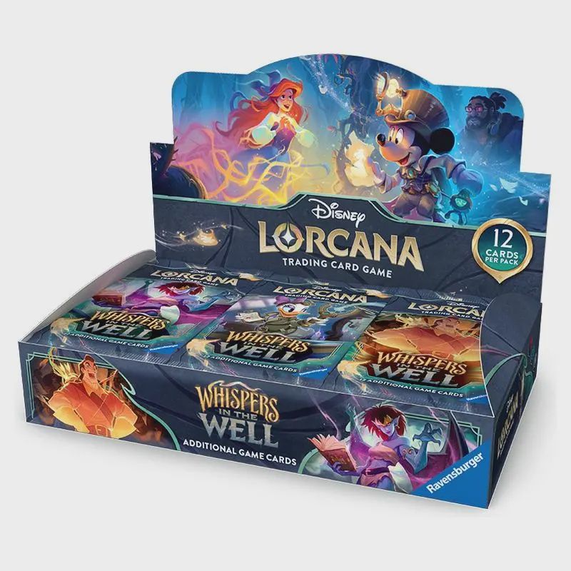 Lorcana Whispers in the Well Set 10 Sealed Case PRE-ORDER Friday 7th November