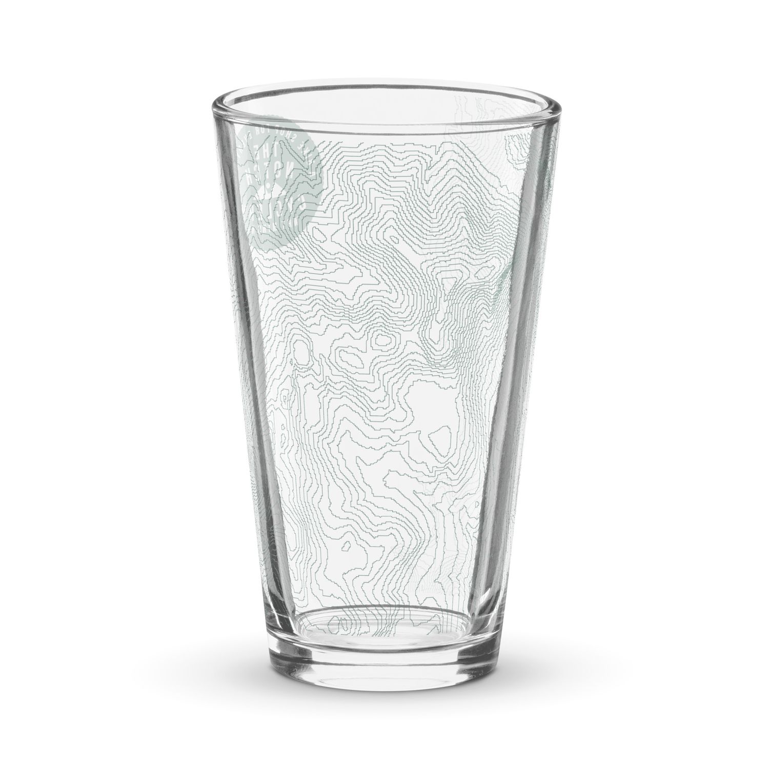 TNC Topo Pint Glass