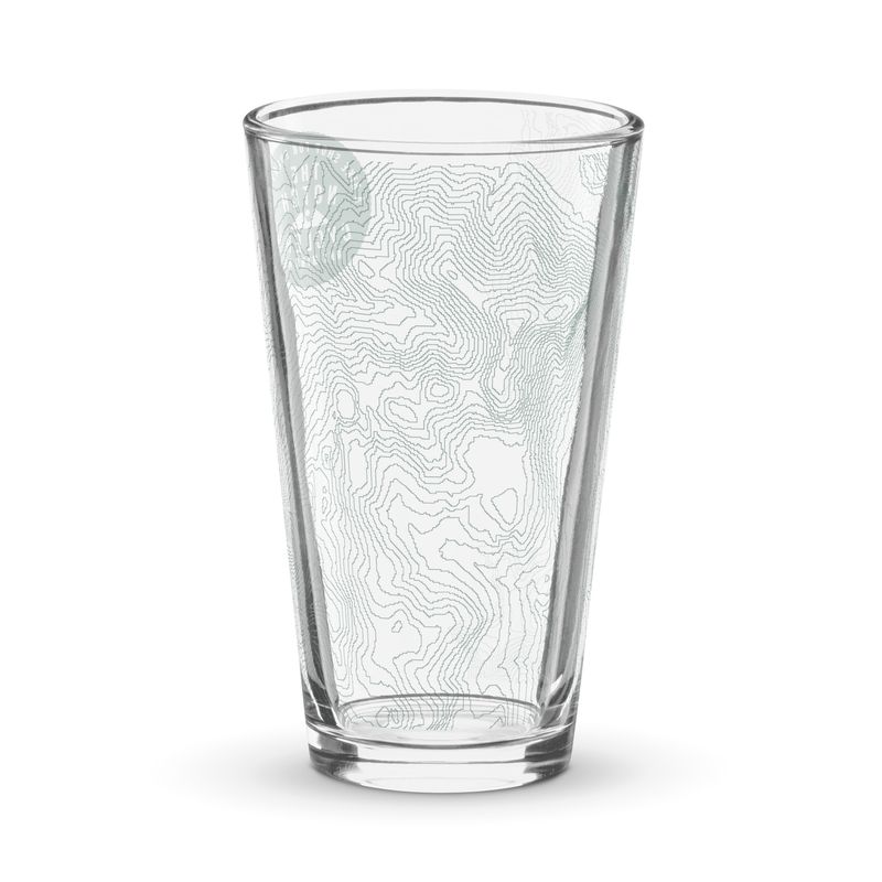 TNC Topo Pint Glass