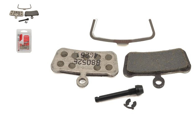 SRAM DISC BRAKE-PADS ORGANIC-ALLOY TRAIL/GUIDE
