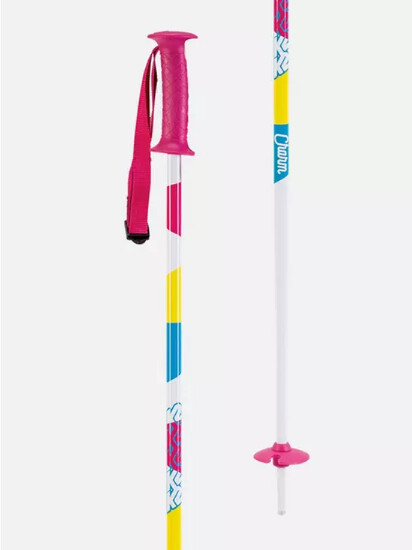 K2 - CHARM WHITE 40IN Ski Pole