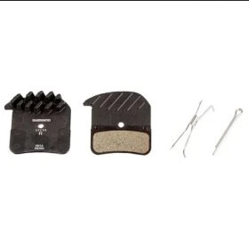 Shimano, Y8VT98020, H03C, BR-M820, Patins de freins a disque, Avec ailettes, Metal, Paire, H type