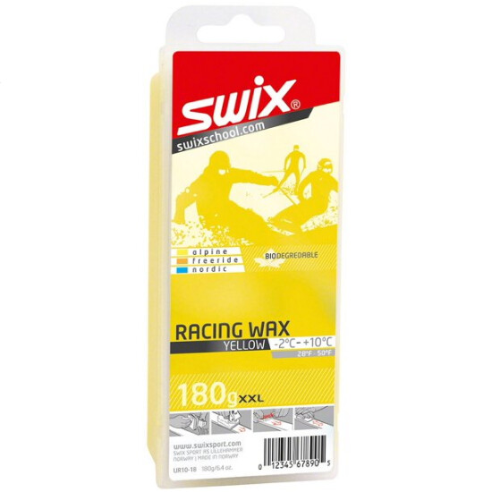 Racing Wax Yellow, Biodegradable  -2C to +10C
