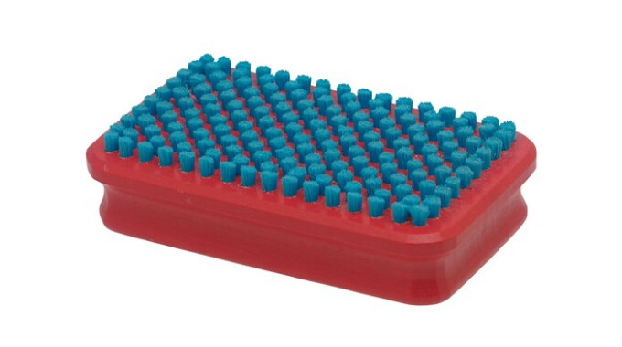 SWIX Rectangular Fine Blue Nylon Brush