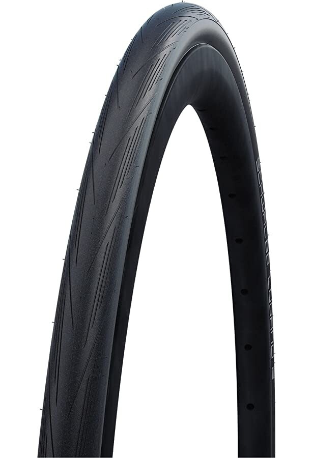 Schwalbe, Lugano II, Tire, 700x25C, Folding, Clincher, Silica, K-Guard, 50TPI, Black