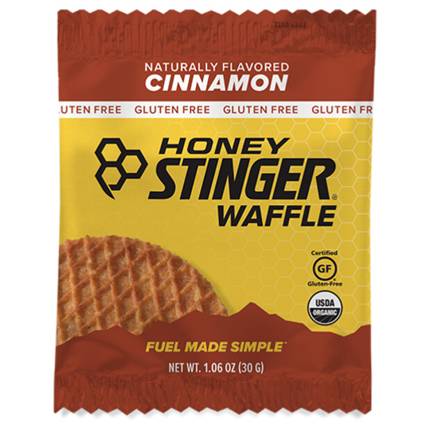 Honey Stinger Gluten Free Waffles, Cinnamon, Single