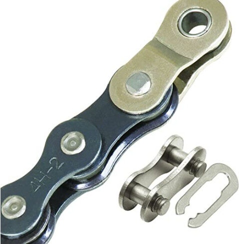 KMC Chain Z1eHX Wide x 112L, + Offset Link, Single Speed, Gun Metal
