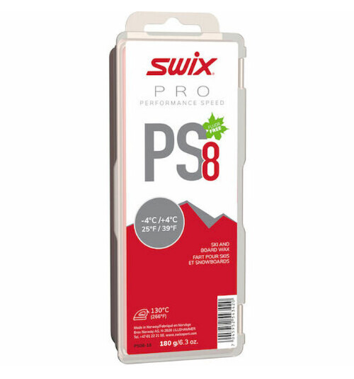 SWIX PS8 Red, -4?C/+4?C, 180g