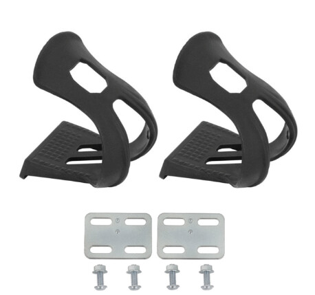 49N TOE CLIPS &amp; STRAPS-MEDIUM~