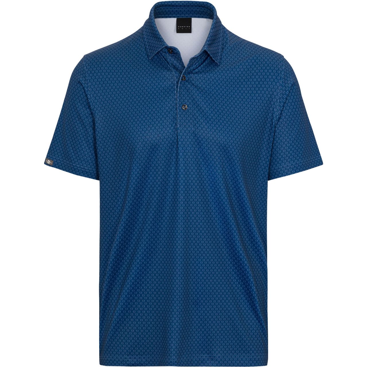 Monogram Print Polo