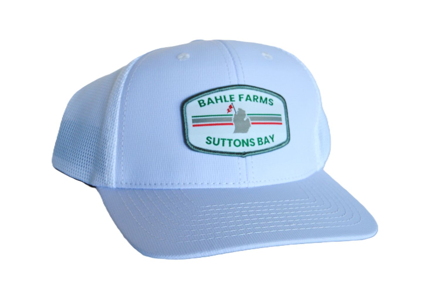 MI Patch Cap, Color: White