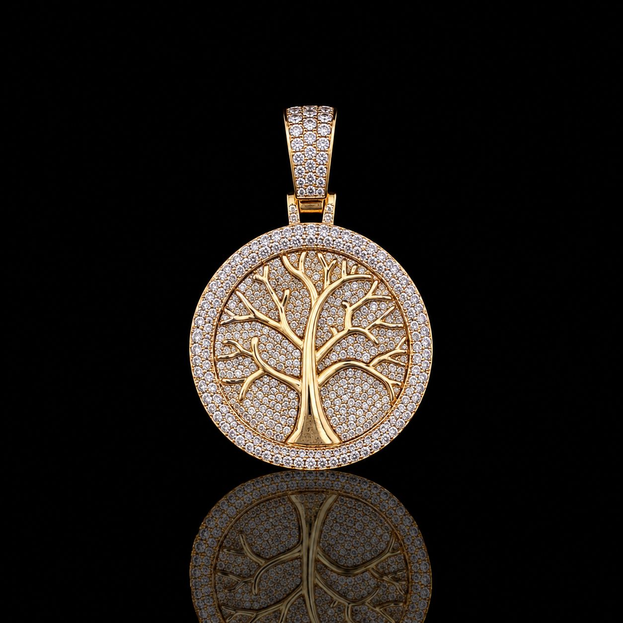 14k Yellow Gold 5.0g 1.33ct Tree