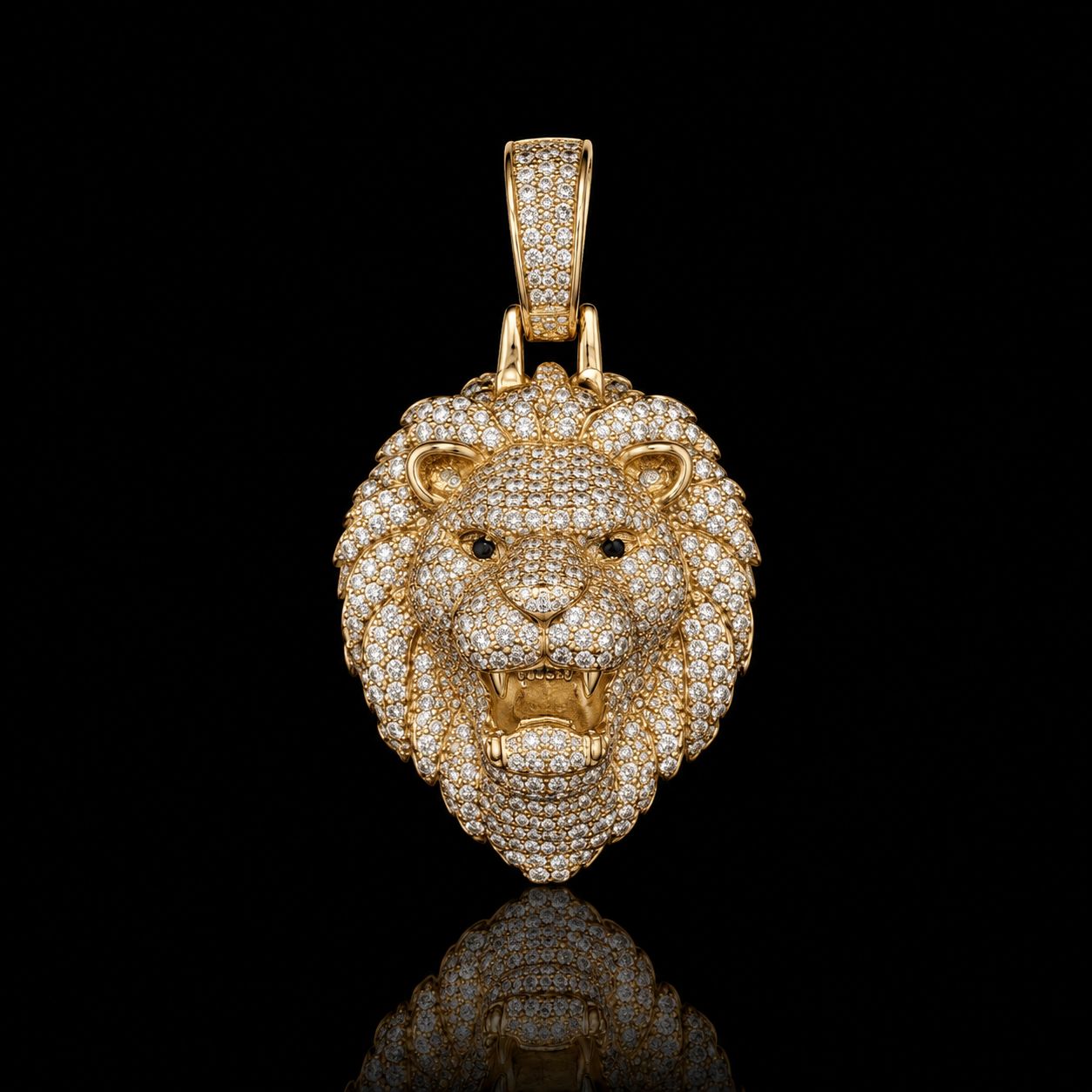 14k Yellow Gold 11.7g 2.06ct Lion