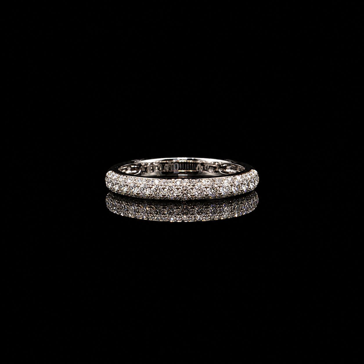 14k White Gold 2.4g 0.23ct Band