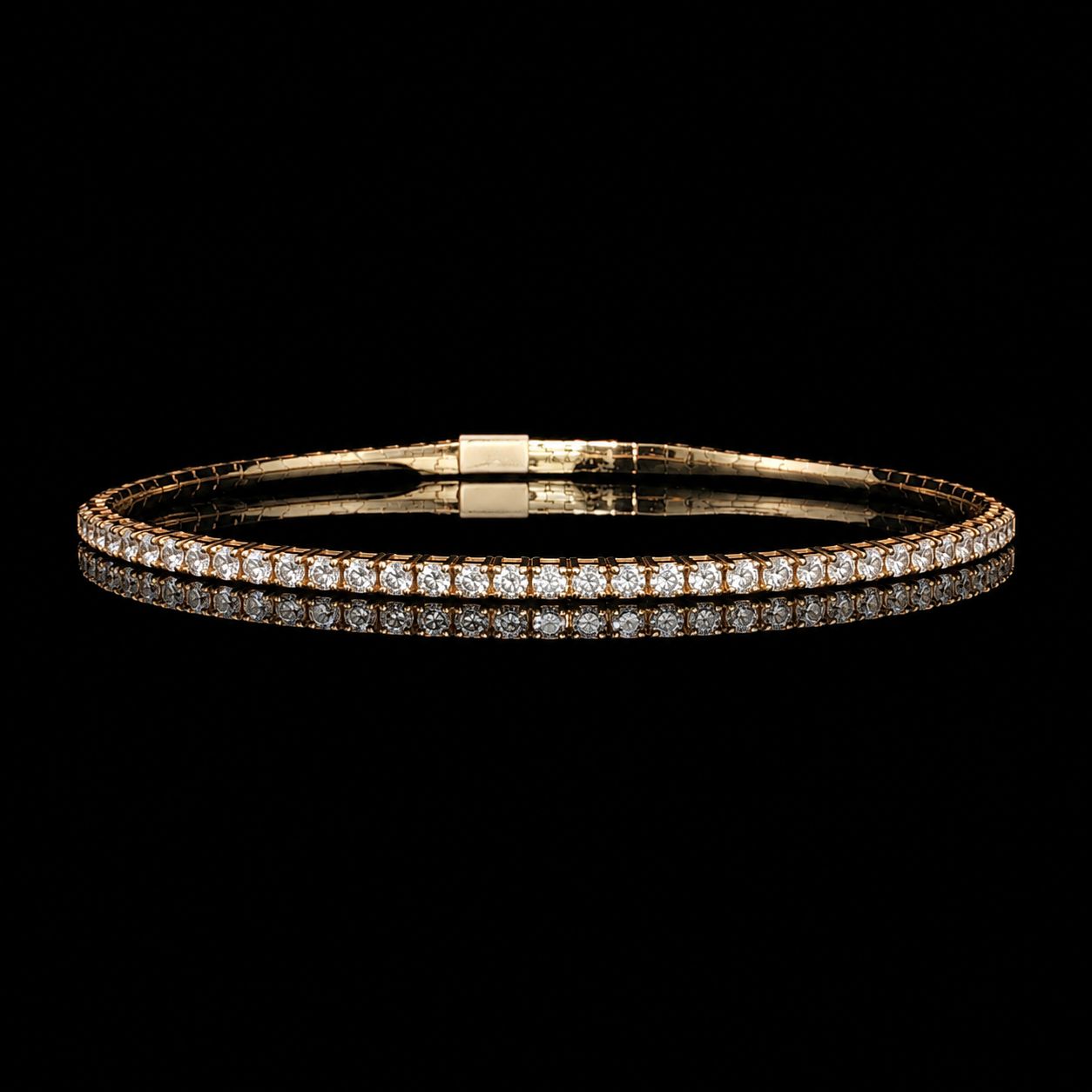 14k Yellow Gold 5.4g .9ct Bangle
