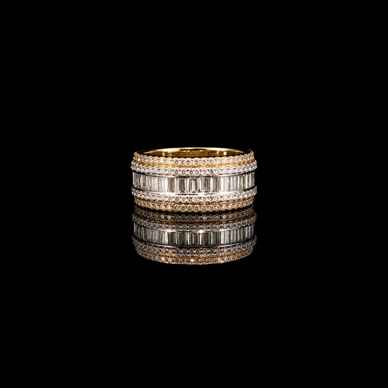 10k Yellow Gold 6.1g 1.49ct Band
