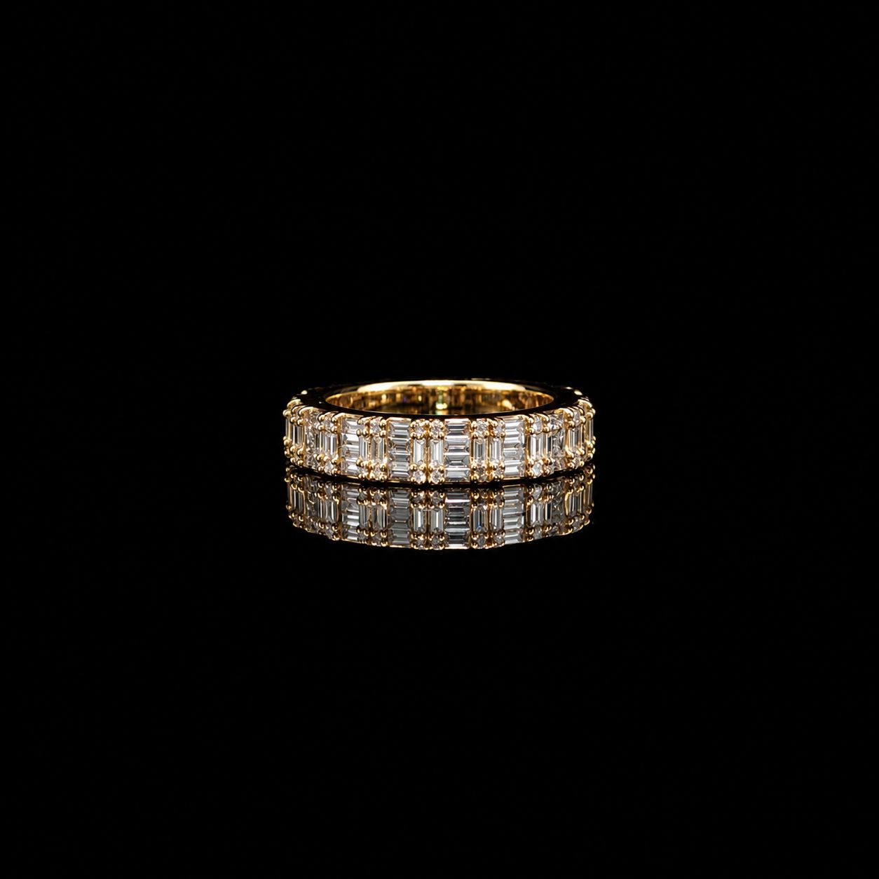 14k Yellow Gold 6.5g 1.04ct Band