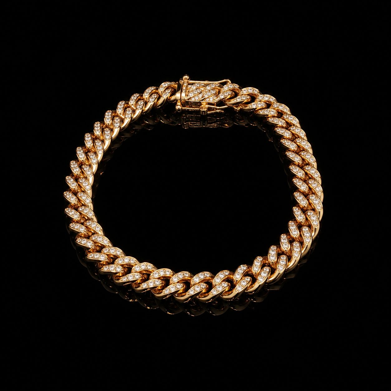 10k Yellow Gold 17.5g 2.00ct Cuban