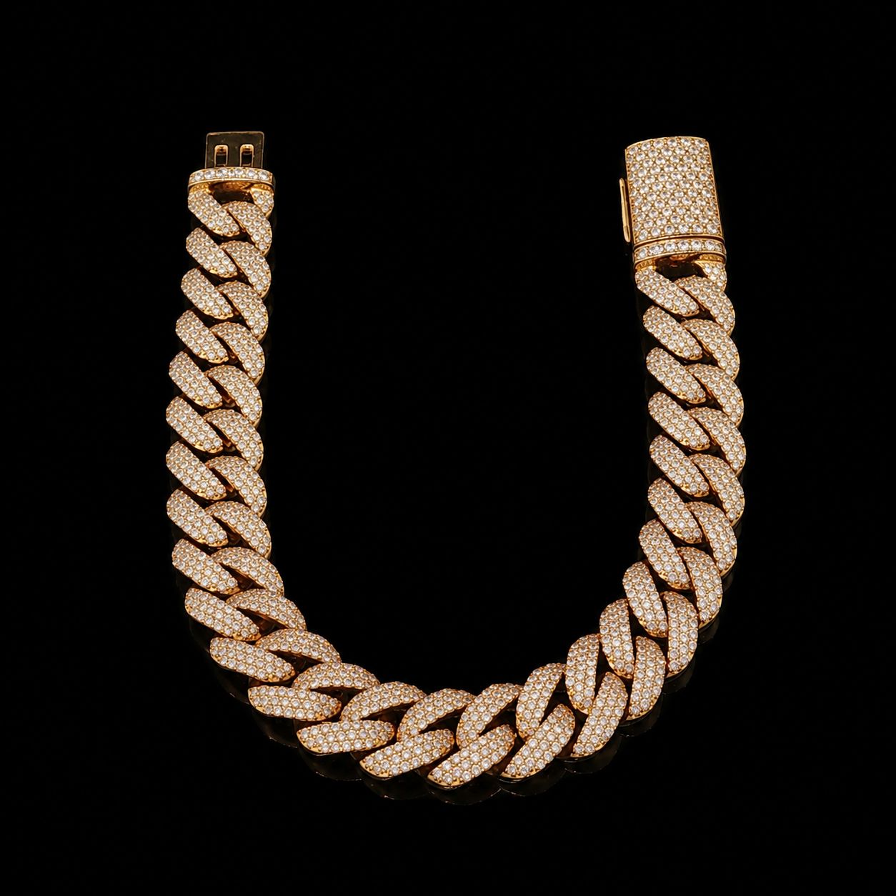 10k Yellow Gold 56.5g 6.88ct Cuban