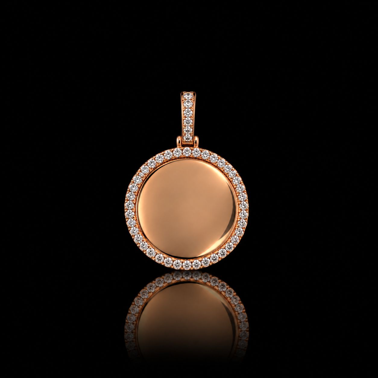 14k Rose Gold 13.6g 1.30ct Memorial