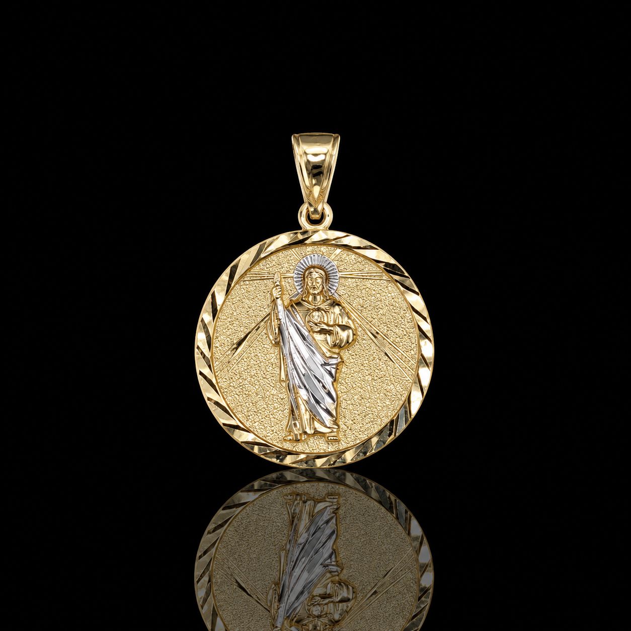 14k Yellow Gold 4.2g Jesus
