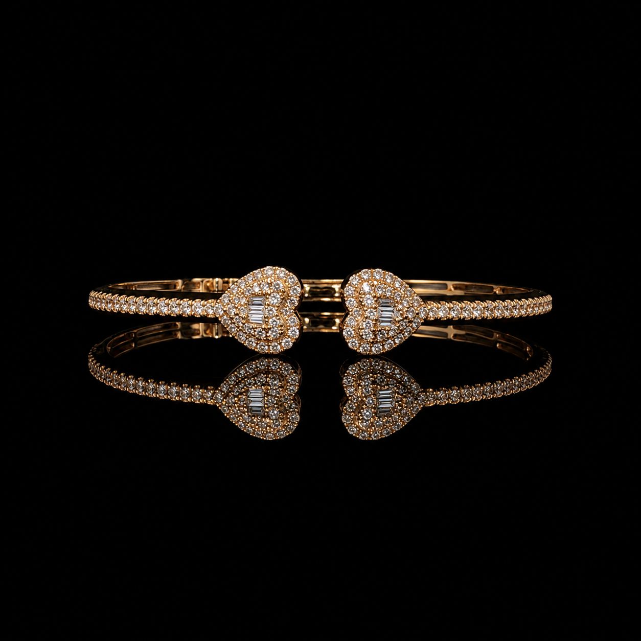 10k Yellow Gold 14.2g 1.21ct Heart