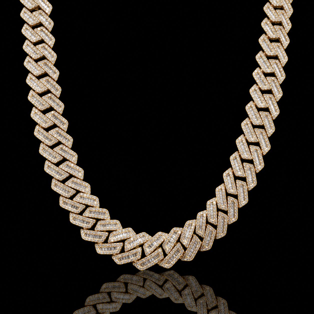10k Yellow Gold 109.4g 15.49ct 10mm Cuban
