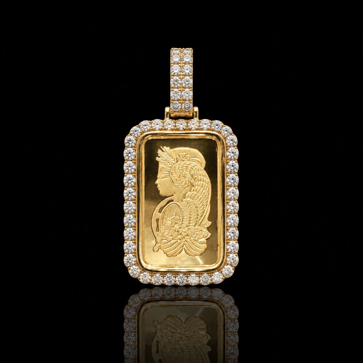 24k Yellow Gold 10g 2.15ct Gold Bar