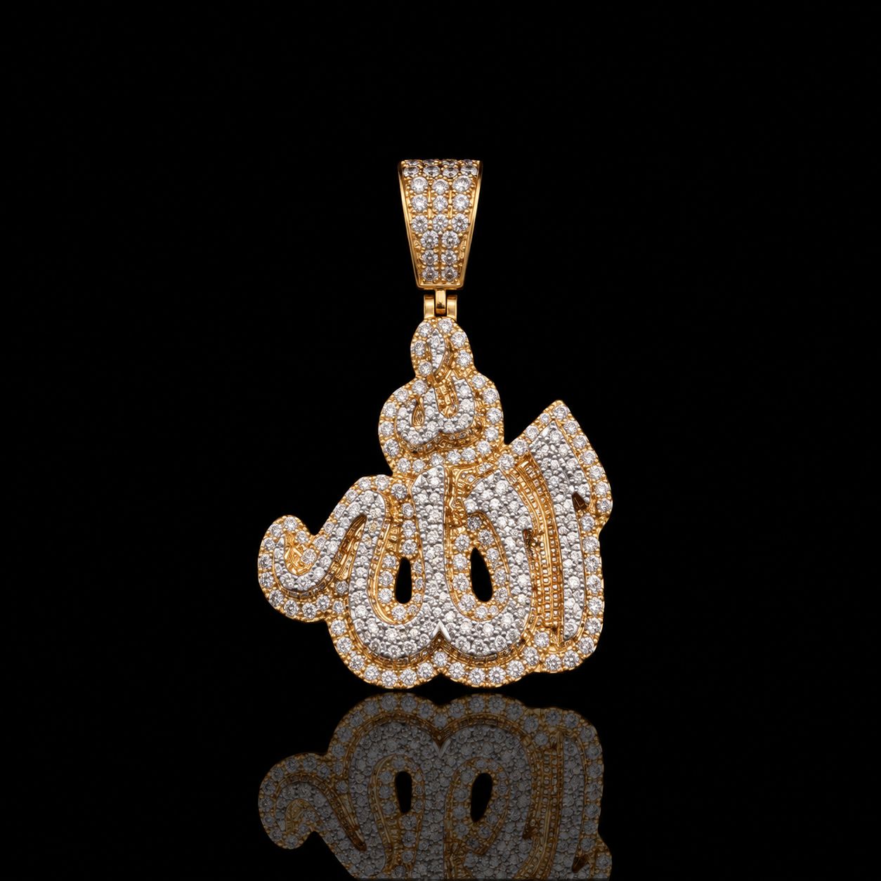 10k Yellow Gold 14.1g 2.3ct Allah